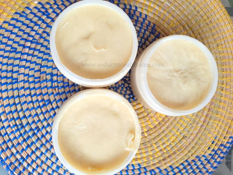 Beurre de karité pur 100% naturel - Seductrice Africaine