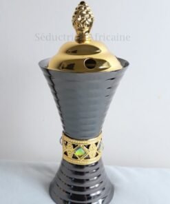 Encensoir noir métallique