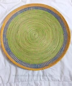 LAYU / Fibres de roniers tressés du Sénégal : 46 cm