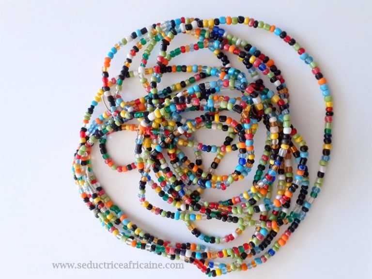 Perle De Ventre Neerem - Bijoux De Hanche Taille Rouge, Perles Ethniques