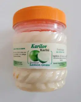 Pommade de corps Beurre de karité citron 310g